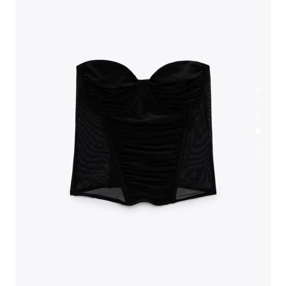 Black Tulle Corset - Picture 4 of 5